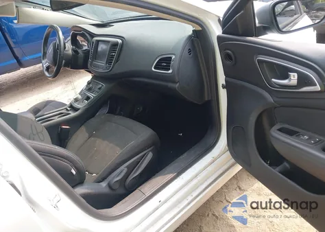 2016 Chrysler 200 Limited from USA, damaged, VIN 1C3CCCAG0GN157966